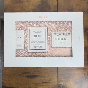 Woodlot 10 ML Essential Oil Blend 4 oz Recharge Bar Cinder Aromas Candle